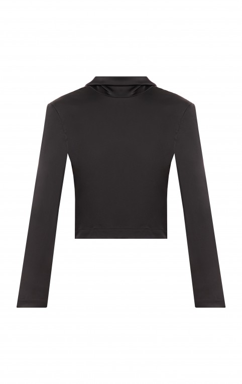 Легка Сатінова Сорочка Молочна